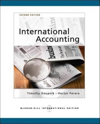 International Accounting 2nd Edition International Edition 2009 By Doupnik T S