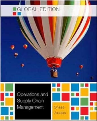 Operations And Supply Chain Management 13th Edition Global Edition 2011 By Chase