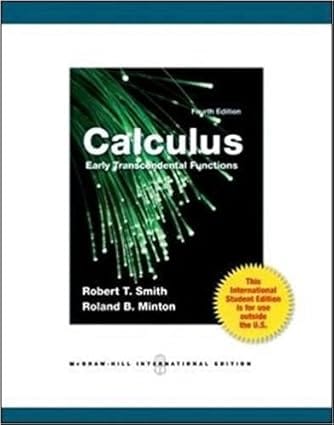 Calculus Early Transcendental Functions 3rd Edition International Edition 2009 By Smith R T