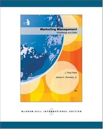 Marketing Management 8th Edition International Edition 2007 By Peter J P