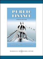 Public Finance 8th Edition International Edition 2008 By Rosen