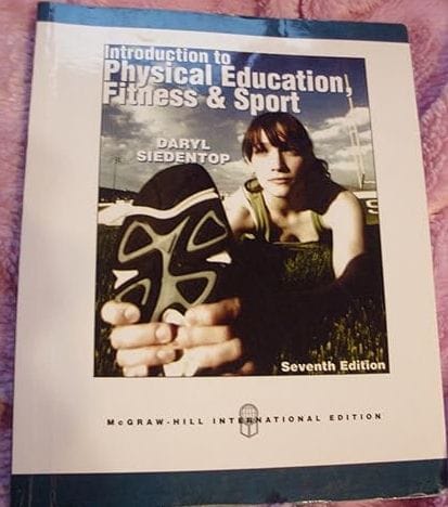 Introduction To Physical Education Fitness And Sport 7th Edition International Edition 2010 By Siedentop