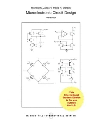 Microelectronic Circuit Design 5th Edition International Edition 2016 By Jaeger R C