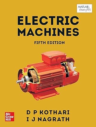 Electric Machines 5th Edition 2020 By Kothari D P