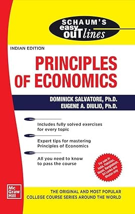 Schaums Easy Outlines Of Principles Of Economics 2020 By Salvatore D