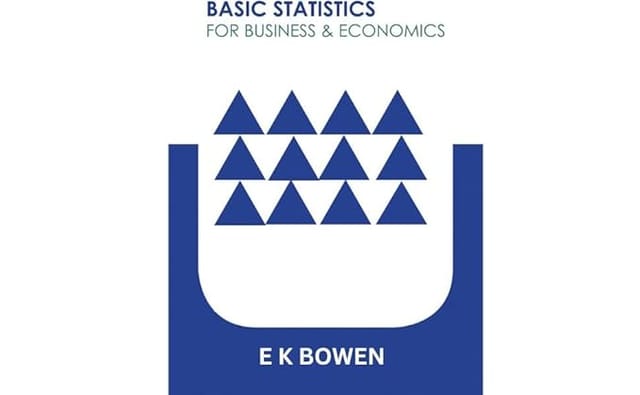 Basic Statistics For Business And Economics 2014 By Bowen E K