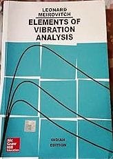 Elements Of Vibration Analysis 2nd Edition 2019 By Meirovitch L