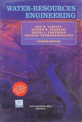 Water Resources Engineering 4th Edition 2019 By Linsley R K