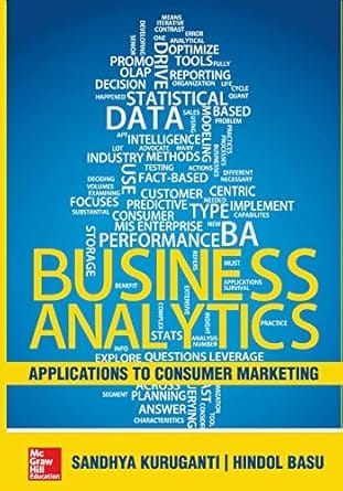 Business Analytics Applications To Consumer Marketing 2020 By Kuruganti S