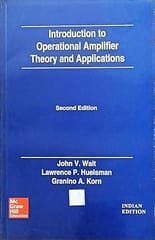 Introduction To Operational Amplifier Theory & Applications 2nd Edition 2014 By Wait J V