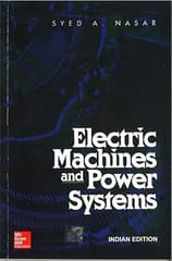 Electric Machines And Power Systems 2014 By Nasar S A