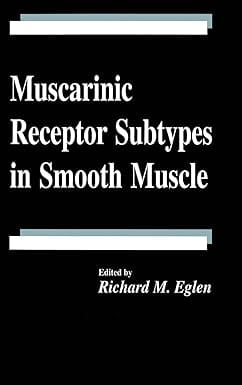 Muscarinic Receptor Subtypes In Smooth Muscle 1997 By Eglen