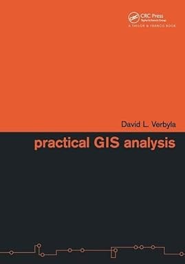 Practical Gis Analysis 2010 By Verbyla D L