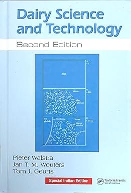 Dairy Science And Technology 2nd Edition (Special Indian Edition) 2018 By Walstra P