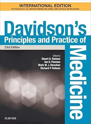 Davidsons Principles And Practice Of Medicine (Ie) 23rd Edition 2018 By Ralston S H