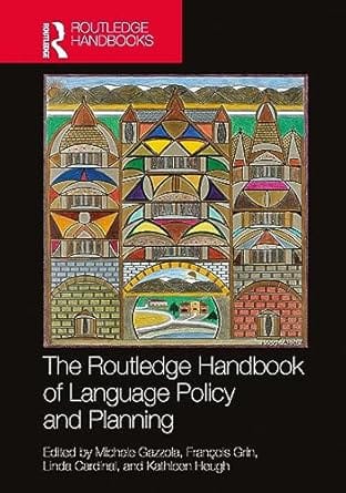 The Routledge Handbook Of Language Policy And Planning 2024 By Gazzola M