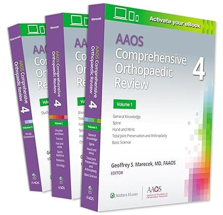 Aaos Comprehensive Orthopaedic Review With Access Code 4th Edition 3 Vol Set 2024 By Marecek G