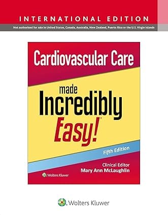 Cardiovascular Care Made Incredibly Easy! 5th International Edition 2025