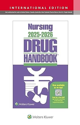 Nursing 2025-2026 Drug Handbook 4 5th International Edition 2025 By Lww