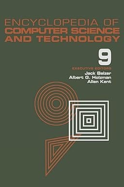 Encyclopedia Of Computer Science And Technology Vol 9 1978 By Belzer J