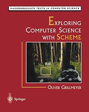 Exploring Computer Sciences With Scheme 1998 By Oliver G