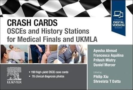 Crash Cards Osces And History Stations For Medical Finals And Ukmla (Fc 2024) 2024 By Ahmad A