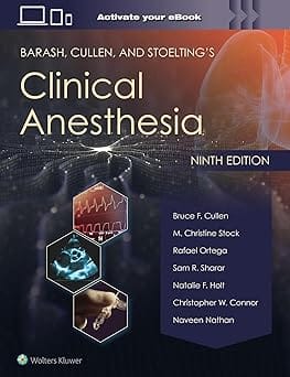 Barash Cullen And Stoeltings Clinical Anesthesia With Access Code 9th Edition 2024 By Cullen B F