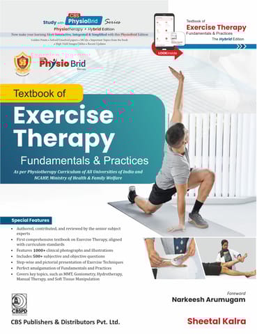 Textbook of Exercise Therapy-Fundamentals & Practices 1st Edition 2025 By Sheetal Kalra