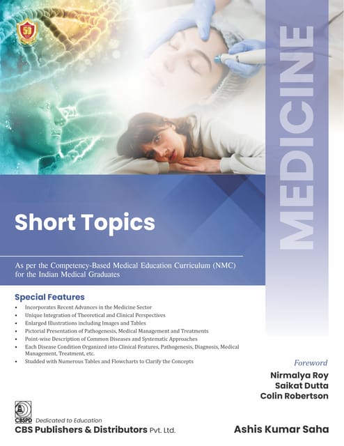 Medicine Short Topics  2025  By Ashis Kumar Saha