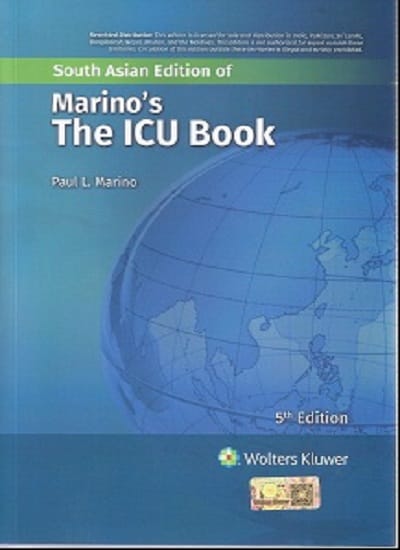 Marino's The ICU Book 5th South Asia Edition 2025 by Paul Marino