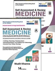 Self Assessment of Review Medicine (Part A-B) 14th Edition 2022 by Mudit Khanna