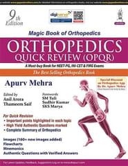 Orthopedics Quick Review 9th Edition 2022 By Apurv Mehra