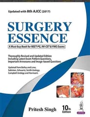 Surgery Essence 10th Reprint Edition 2023 by Pritesh Singh