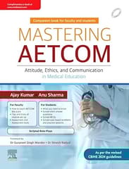 Mastering AETCOM Attitude, Ethics and Communication in Medical education 1st Edition 2025 By Kumar