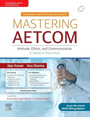 Mastering AETCOM Attitude, Ethics and Communication in Medical education 1st Edition 2025 By Kumar