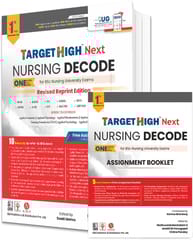 Target High Next Nursing Decode 1st Year for BSc Nursing University Exams With Free Assignment Booklet 1st Revised Reprint Edition 2025 By Dr Muthuvenkatachalam S