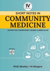 Short Notes in Community Medicine 4th Edition 2025 By PVD Shetty & M Khapre