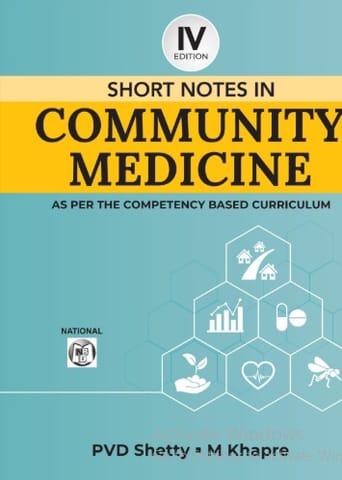 Short Notes in Community Medicine 4th Edition 2025 By PVD Shetty & M Khapre
