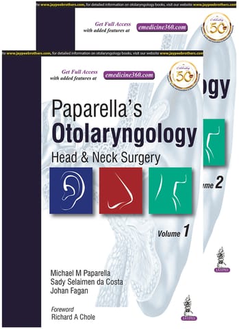 Paparella�S Otolaryngology, Head & Neck Surgery (2 Volumes) 1st Reprint Edition 2025 By Michael M Paparella
