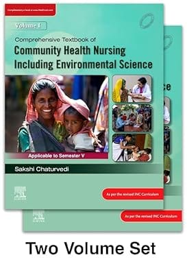 Comprehensive Textbook of Community Health Nursing Including Environmental Science & Epidemiology (2 Vol Set) 1st Edition 2025 By Sood