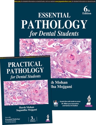 Essential Pathology for Dental Students with Free Practical Pathology for Dental Students 6th Edition 2025 By Harsh Mohan