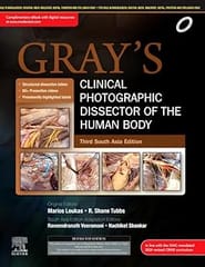 Grays Clinical Photographic Dissector of the Human Body 3rd South Asia Edition 2025 By Raveendranath Veeramani