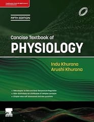 Concise Textbook of Physiology 5th Edition 2025 By Dr. Indu Khurana & Arushi Khurana