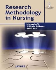 Research Methodology In Nursing 1st Reprint Edition 2025 By Nirmala V