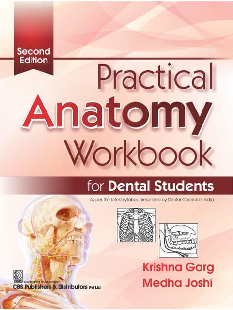 Practical Anatomy Workbook For Dental Students 2nd Edition 2025 By Krishna Garg