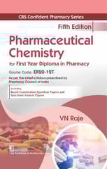 Pharmaceutical Chemistry For First Year Diploma In Pharmacy 5th Edition 2025 By Raje