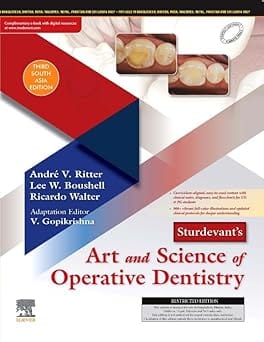 Sturdevants Art & Science of Operative Dentistry (SAE) 3rd Edition 2025 By Gopikrishna