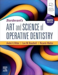 Sturdevants Art and Science of Operative Dentistry 8th Edition 2025 By Ritter