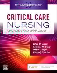 Critical Care Nursing Diagnosis and Management 10th Edition 2025 By Urden