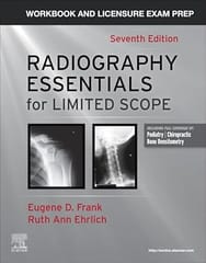 Workbook and Licensure Exam Prep for Radiography Essentials for Limited Scope 7th Edition 2025 By Frank